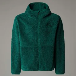 Dzieci The North Face Młodzieżowa Bluza Z Kapturem I Zamkiem Na Całej Długości Campshire