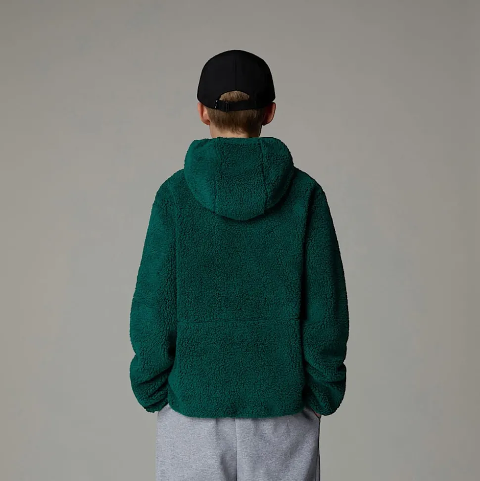 Dzieci The North Face Młodzieżowa Bluza Z Kapturem I Zamkiem Na Całej Długości Campshire