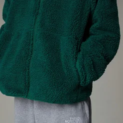 Dzieci The North Face Młodzieżowa Bluza Z Kapturem I Zamkiem Na Całej Długości Campshire