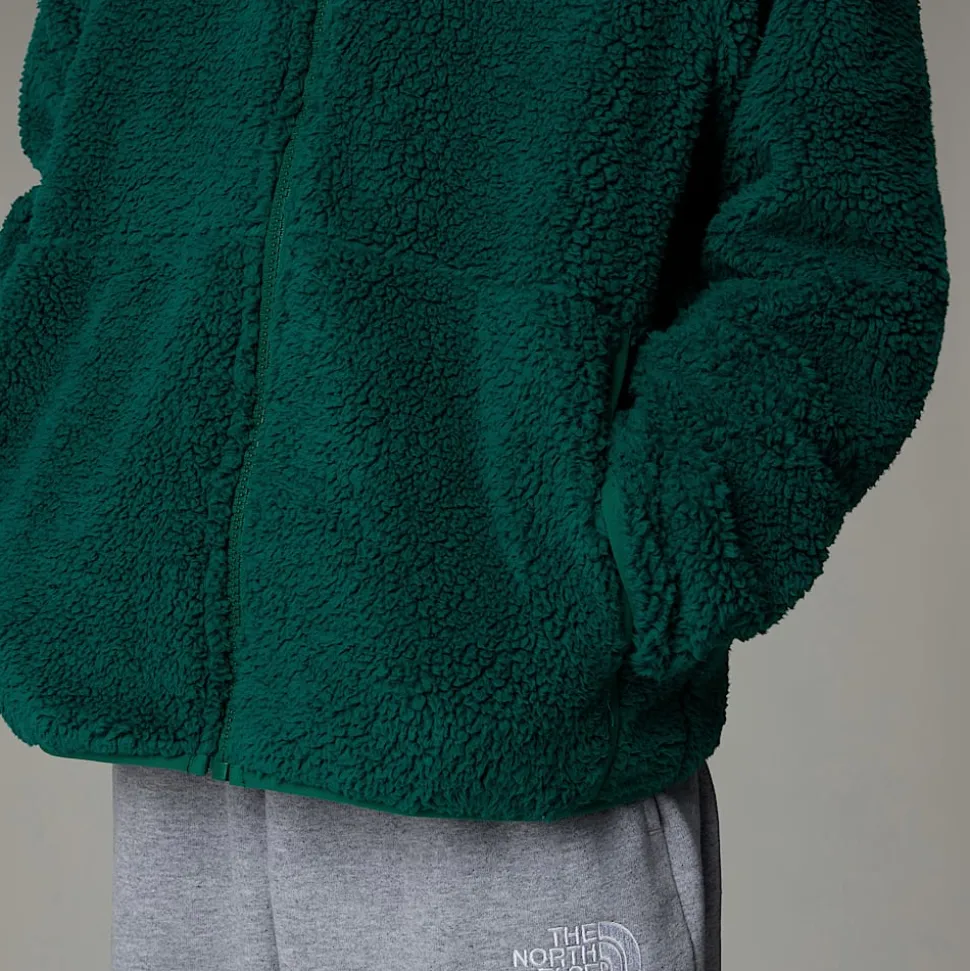 Dzieci The North Face Młodzieżowa Bluza Z Kapturem I Zamkiem Na Całej Długości Campshire