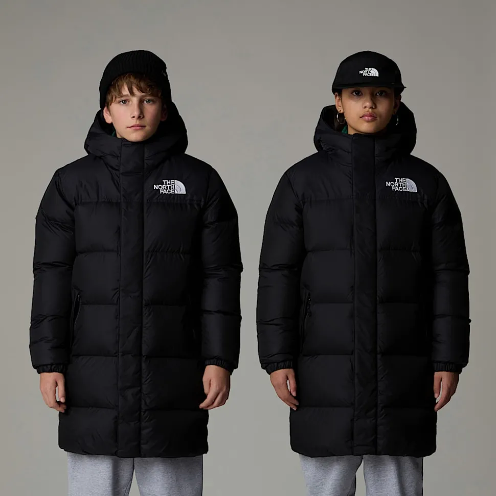 Dzieci The North Face Młodzieżowa Długa Parka Nuptse