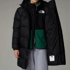 Dzieci The North Face Młodzieżowa Długa Parka Nuptse
