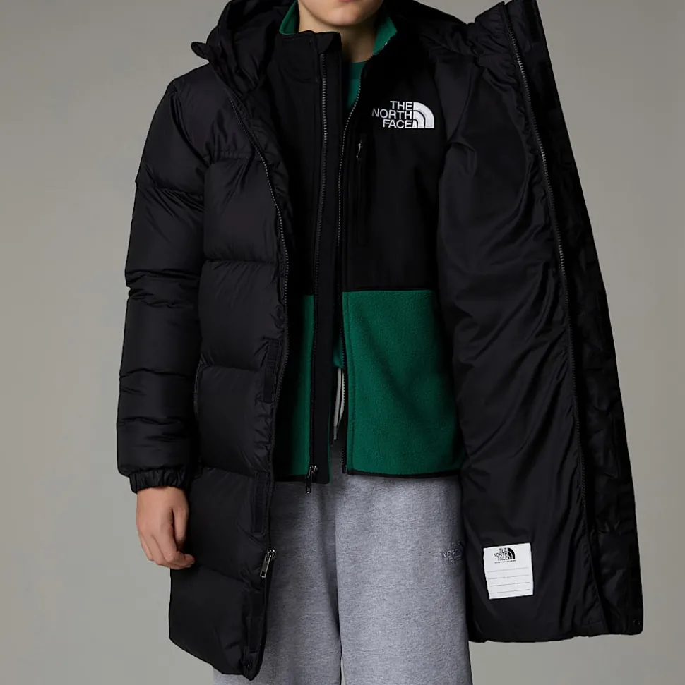 Dzieci The North Face Młodzieżowa Długa Parka Nuptse
