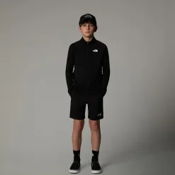 Dzieci The North Face Młodzieżowa Koszulka Z Długim Rękawem I Zamkiem O Długości 1/4 Never Stop
