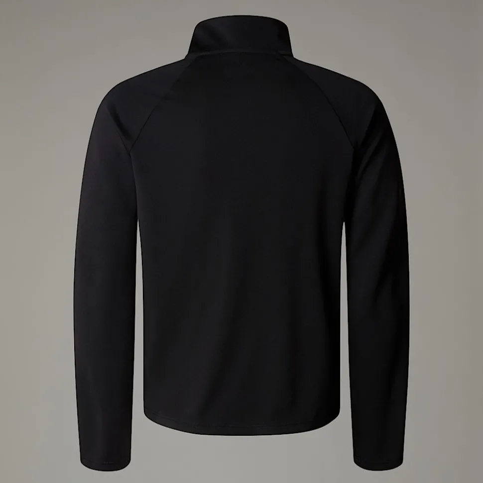 Dzieci The North Face Młodzieżowa Koszulka Z Długim Rękawem I Zamkiem O Długości 1/4 Never Stop