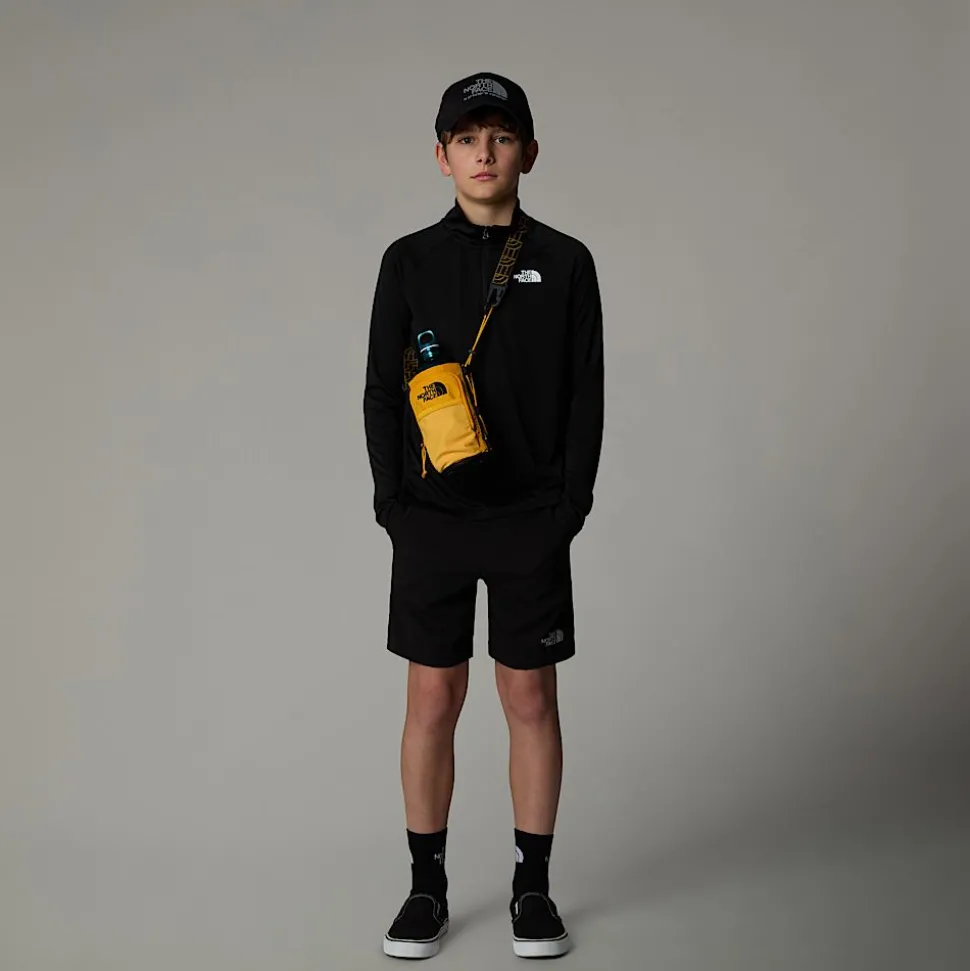 Dzieci The North Face Młodzieżowa Koszulka Z Długim Rękawem I Zamkiem O Długości 1/4 Never Stop