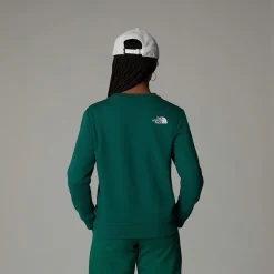 Dzieci The North Face Młodzieżowa Luźna Bluza Z Grafiką Varsity