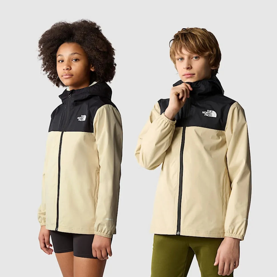Dzieci The North Face Młodzieżowa Przeciwdeszczowa Kurtka Wierzchnia