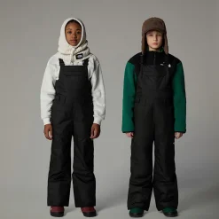 Dzieci The North Face Młodzieżowe Ocieplane Spodnie Na Szelkach Freedom