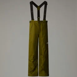 Dzieci The North Face Młodzieżowe Spodnie Na Szelkach Snowquest