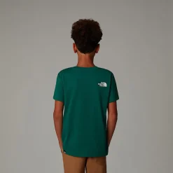Dzieci The North Face Młodzieżowy T-shirt Simple Dome