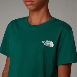 Dzieci The North Face Młodzieżowy T-shirt Simple Dome