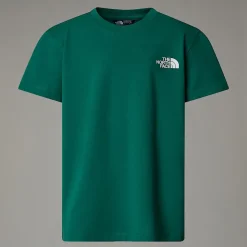 Dzieci The North Face Młodzieżowy T-shirt Simple Dome