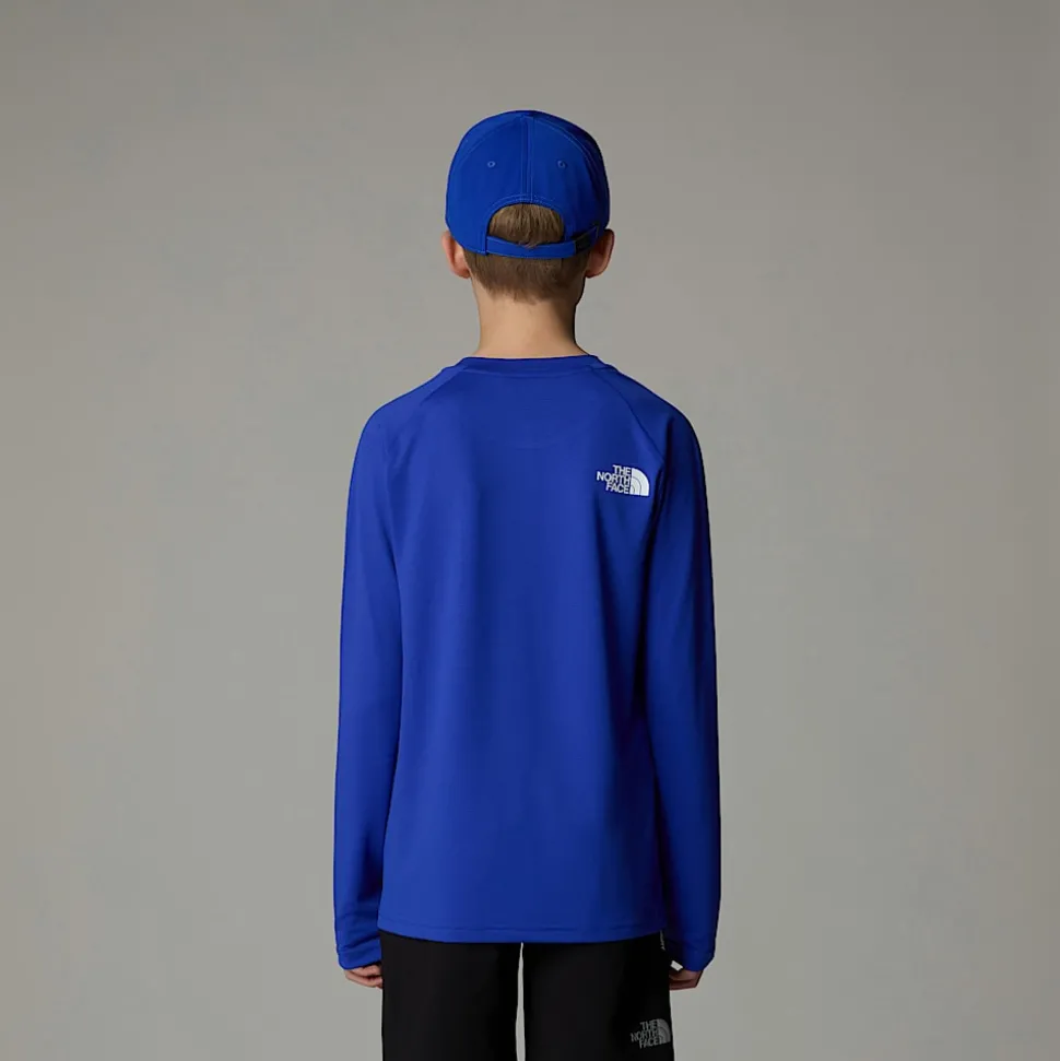Dzieci The North Face Młodzieżowy T-shirt Z Długim Rękawem Never Stop