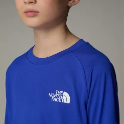 Dzieci The North Face Młodzieżowy T-shirt Z Długim Rękawem Never Stop