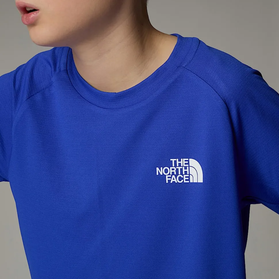 Dzieci The North Face Młodzieżowy T-shirt Z Długim Rękawem Never Stop