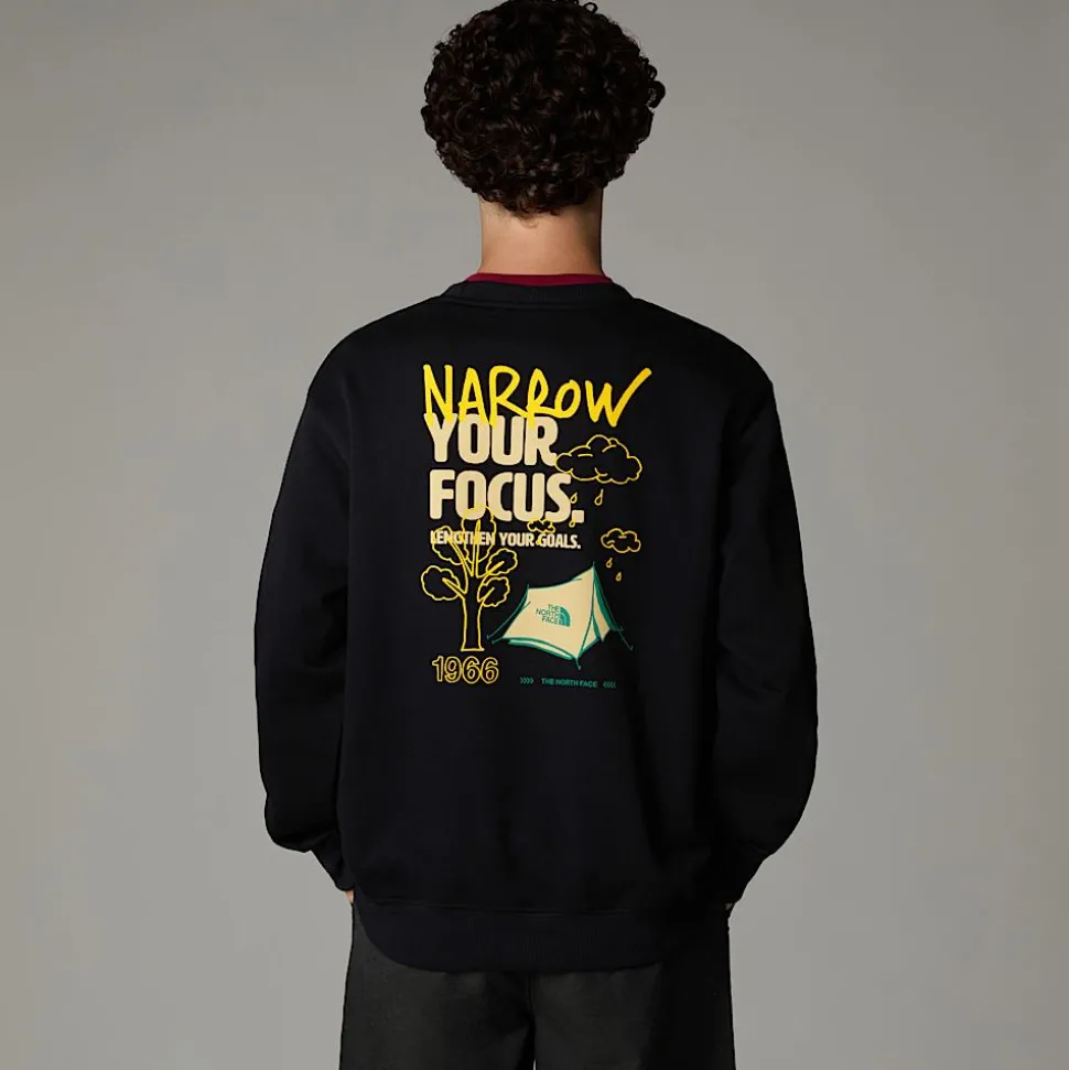 The North Face Męska Bluza O Luźnym Kroju Outdoor Multi Graphic