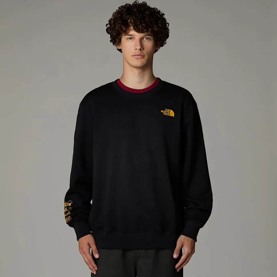 The North Face Męska Bluza O Luźnym Kroju Outdoor Multi Graphic