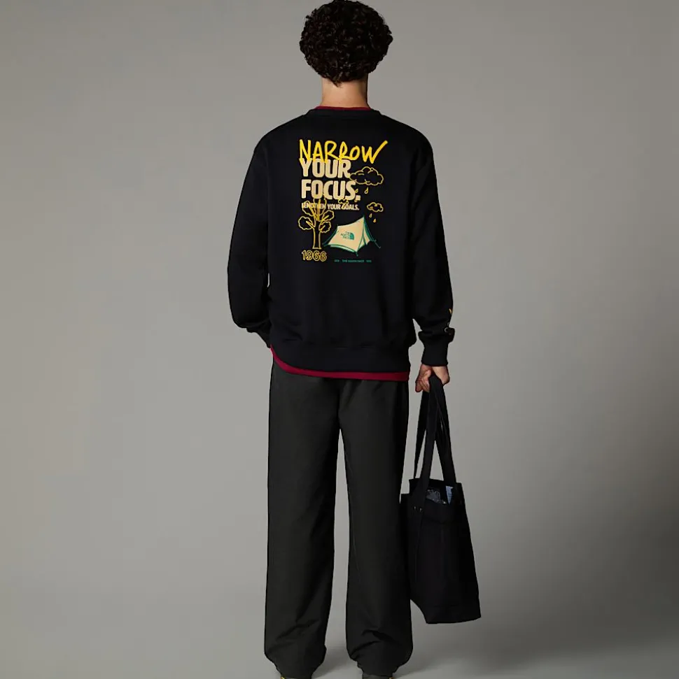 The North Face Męska Bluza O Luźnym Kroju Outdoor Multi Graphic