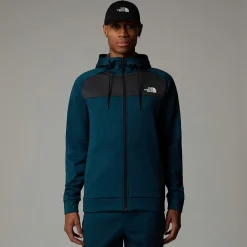 The North Face Męska Bluza Polarowa Z Kapturem I Zamkiem Błyskawicznym Na Całej Długości Reaxion