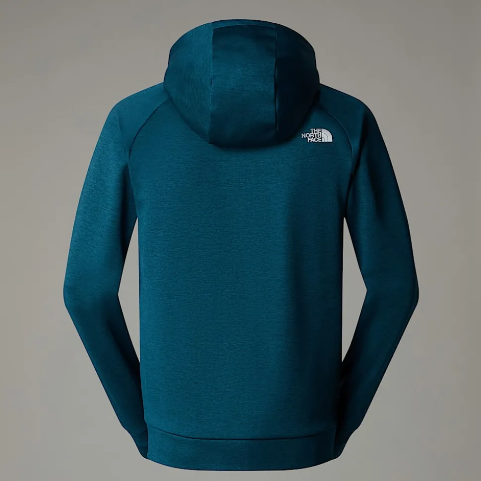 The North Face Męska Bluza Polarowa Z Kapturem I Zamkiem Błyskawicznym Na Całej Długości Reaxion
