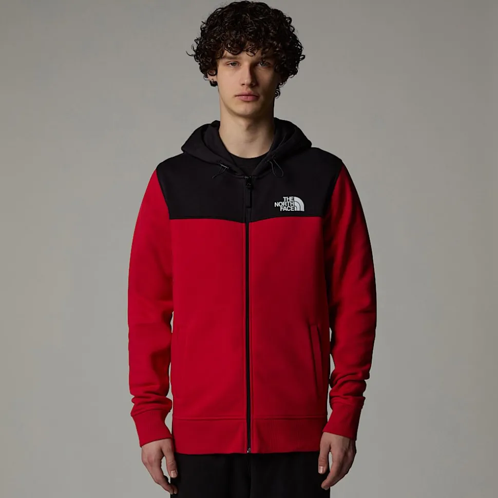 The North Face Męska Bluza Z Kapturem I Zamkiem Na Całej Długości Icons