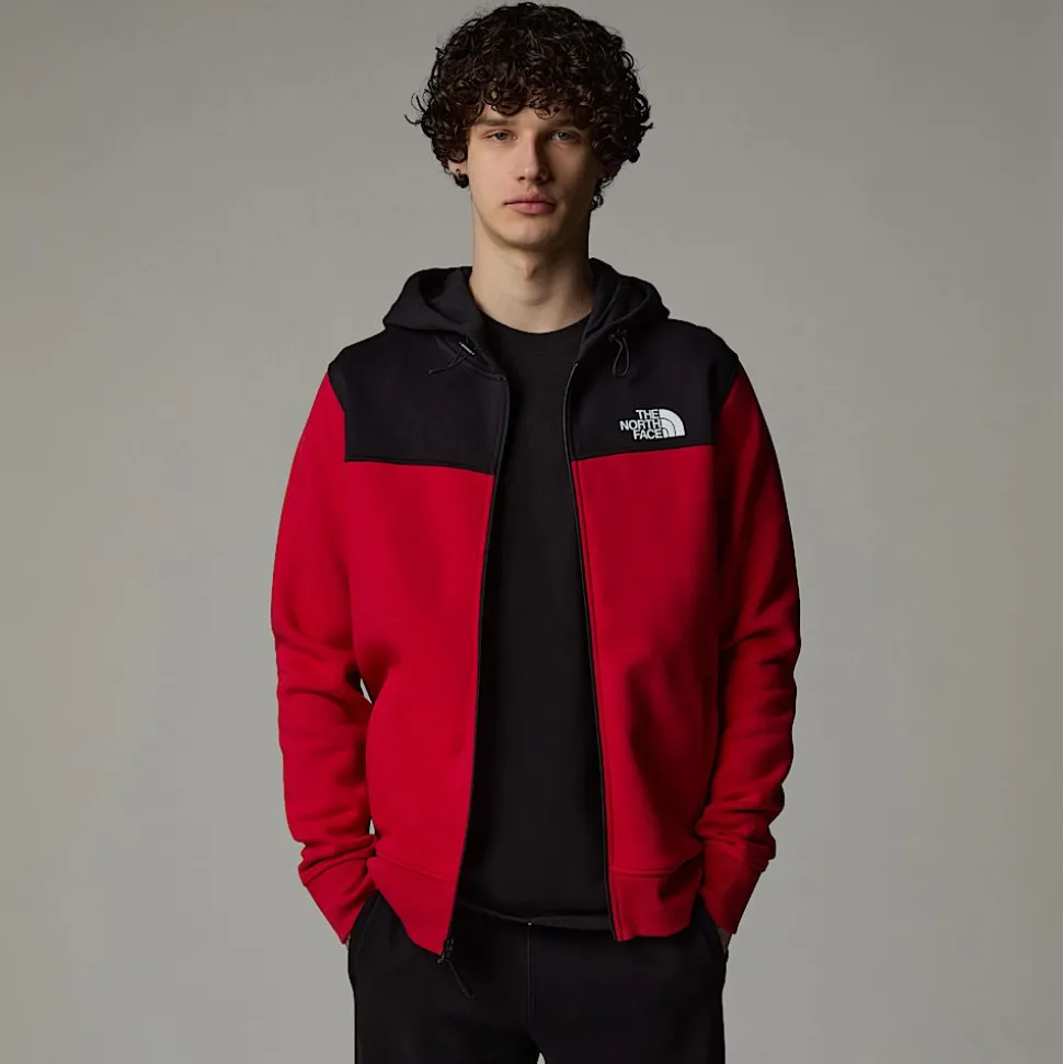 The North Face Męska Bluza Z Kapturem I Zamkiem Na Całej Długości Icons