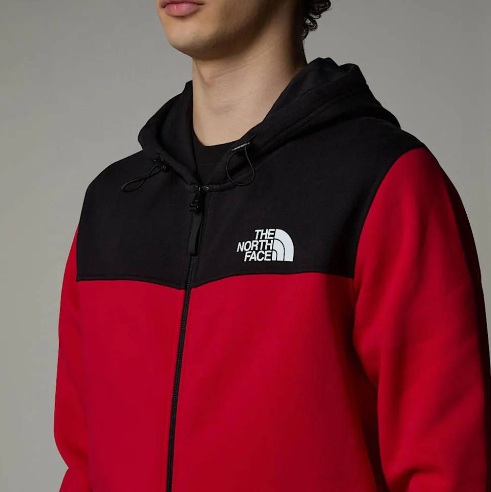 The North Face Męska Bluza Z Kapturem I Zamkiem Na Całej Długości Icons