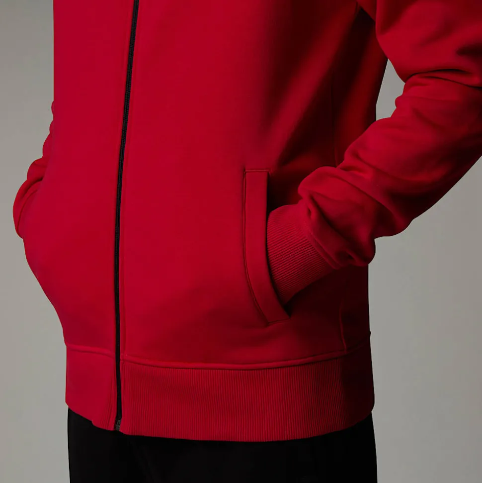 The North Face Męska Bluza Z Kapturem I Zamkiem Na Całej Długości Icons