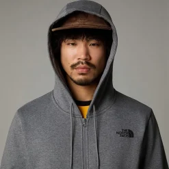 The North Face Męska Bluza Z Kapturem I Zamkiem Na Całej Długości Simple Dome