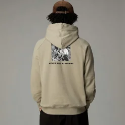 The North Face Męska Bluza Z Kapturem, Rękawami Raglanowymi I Grafiką Redbox