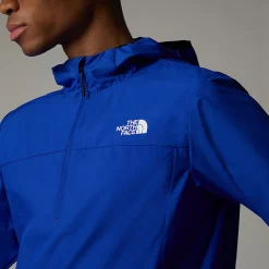 The North Face Męska Kurtka Wiatroodporna Z Zamkiem O Długości 1/4 Higher Run