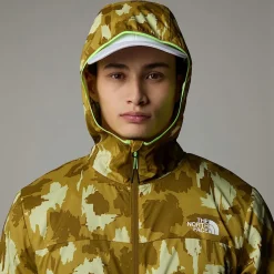 The North Face Męska Kurtka Wiatroodporna Z Kapturem I Nadrukiem Mountain Athletics