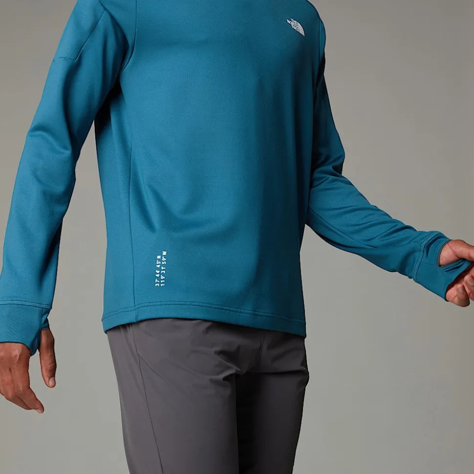The North Face Męski Ciepły T-shirt Z Długim Rękawem Kikash