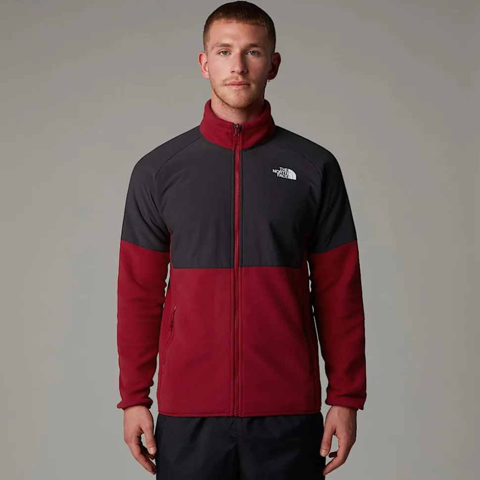 The North Face Męski Polar O Wysokiej Gramaturze Z Zamkiem Na Całej Długości Glacier