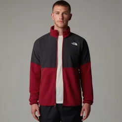 The North Face Męski Polar O Wysokiej Gramaturze Z Zamkiem Na Całej Długości Glacier