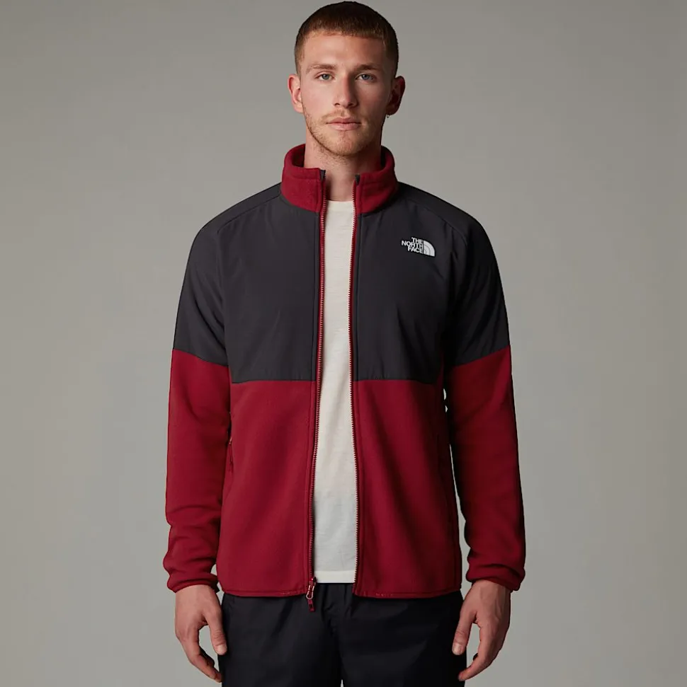 The North Face Męski Polar O Wysokiej Gramaturze Z Zamkiem Na Całej Długości Glacier