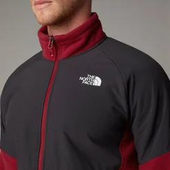 The North Face Męski Polar O Wysokiej Gramaturze Z Zamkiem Na Całej Długości Glacier