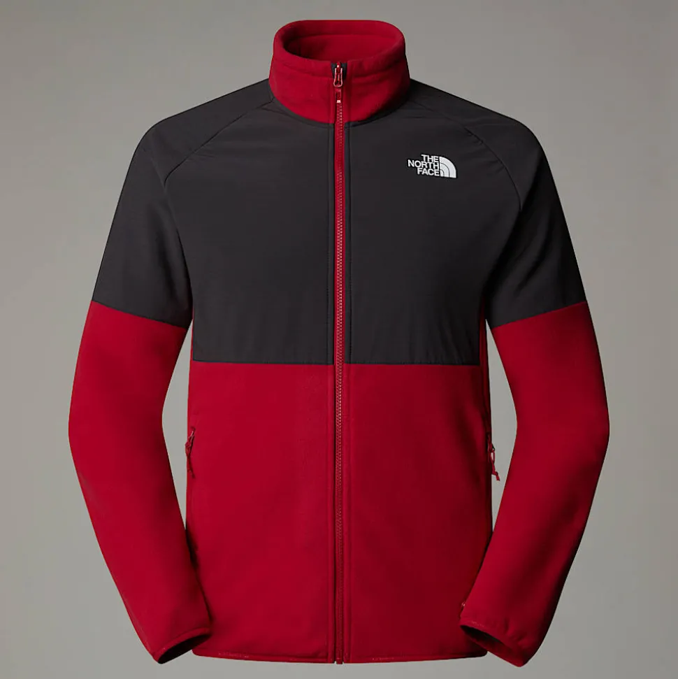 The North Face Męski Polar O Wysokiej Gramaturze Z Zamkiem Na Całej Długości Glacier