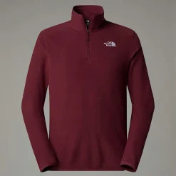 The North Face Męski Polar Z Zamkiem Błyskawicznym O Długości 1/4 100 Glacier