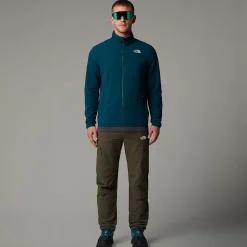 The North Face Męski Polar Z Zamkiem Błyskawicznym Na Całej Długości 100 Glacier