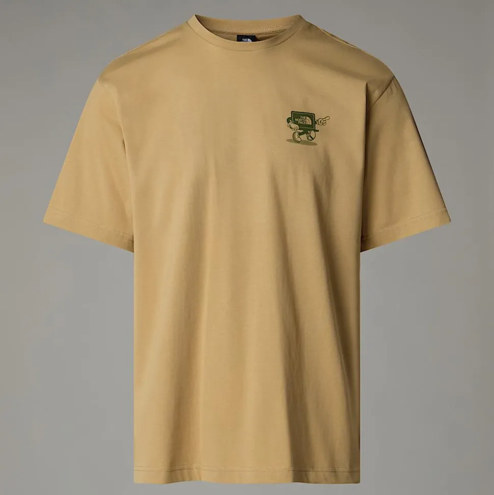 The North Face Męski T-shirt O Luźnym Kroju Cartoon