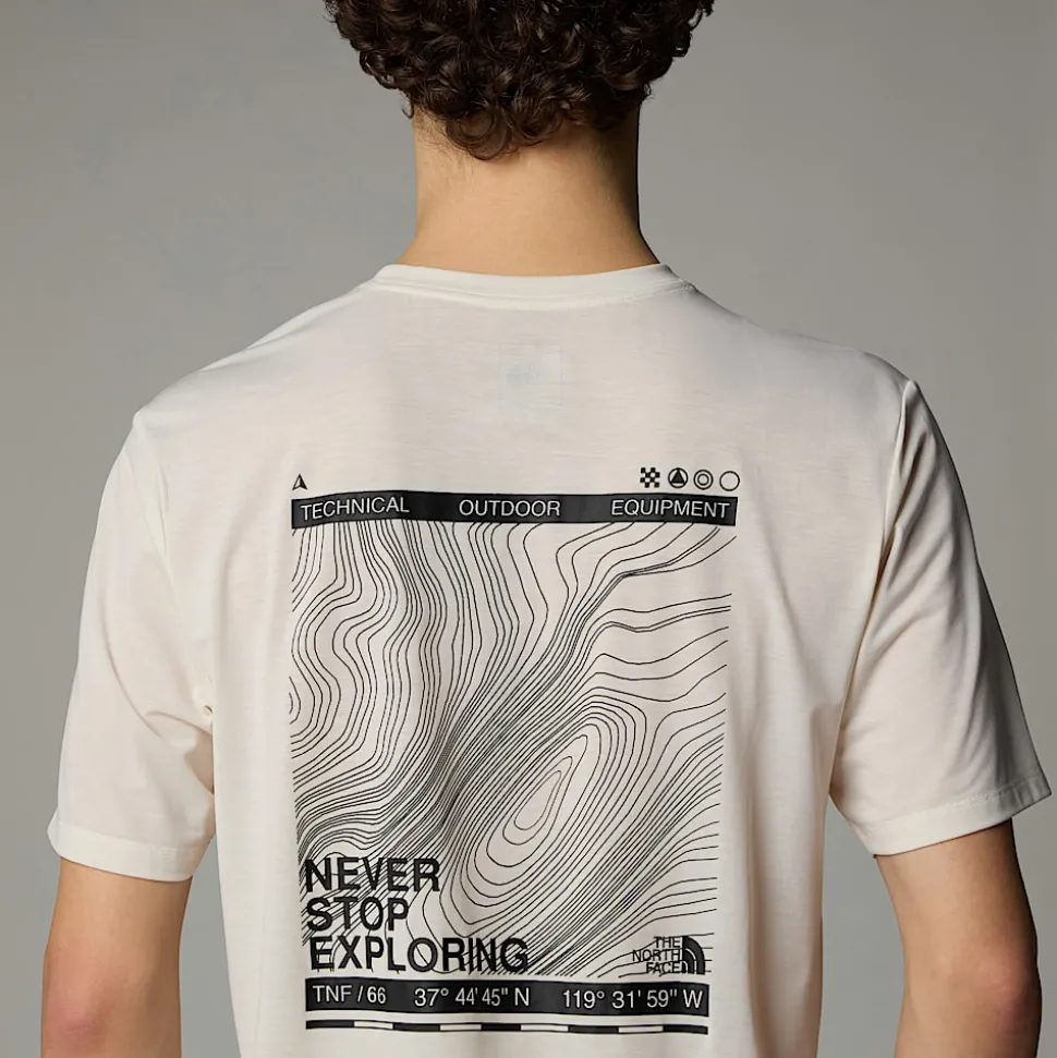 The North Face Męski T-shirt Topographic Foundation