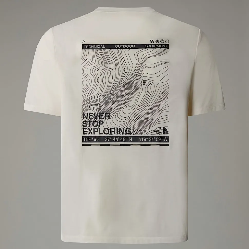 The North Face Męski T-shirt Topographic Foundation