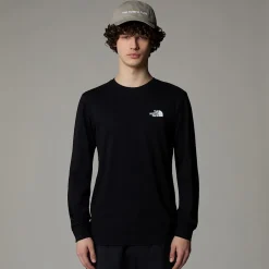 The North Face Męski T-shirt Z Długim Rękawem Redbox
