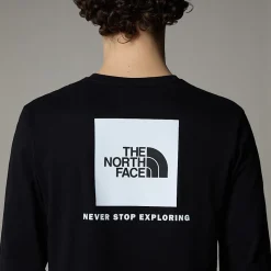 The North Face Męski T-shirt Z Długim Rękawem Redbox