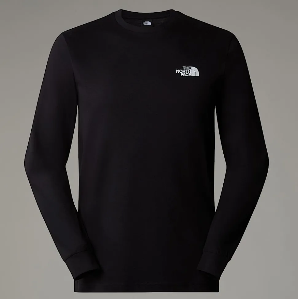 The North Face Męski T-shirt Z Długim Rękawem Redbox