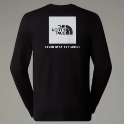 The North Face Męski T-shirt Z Długim Rękawem Redbox