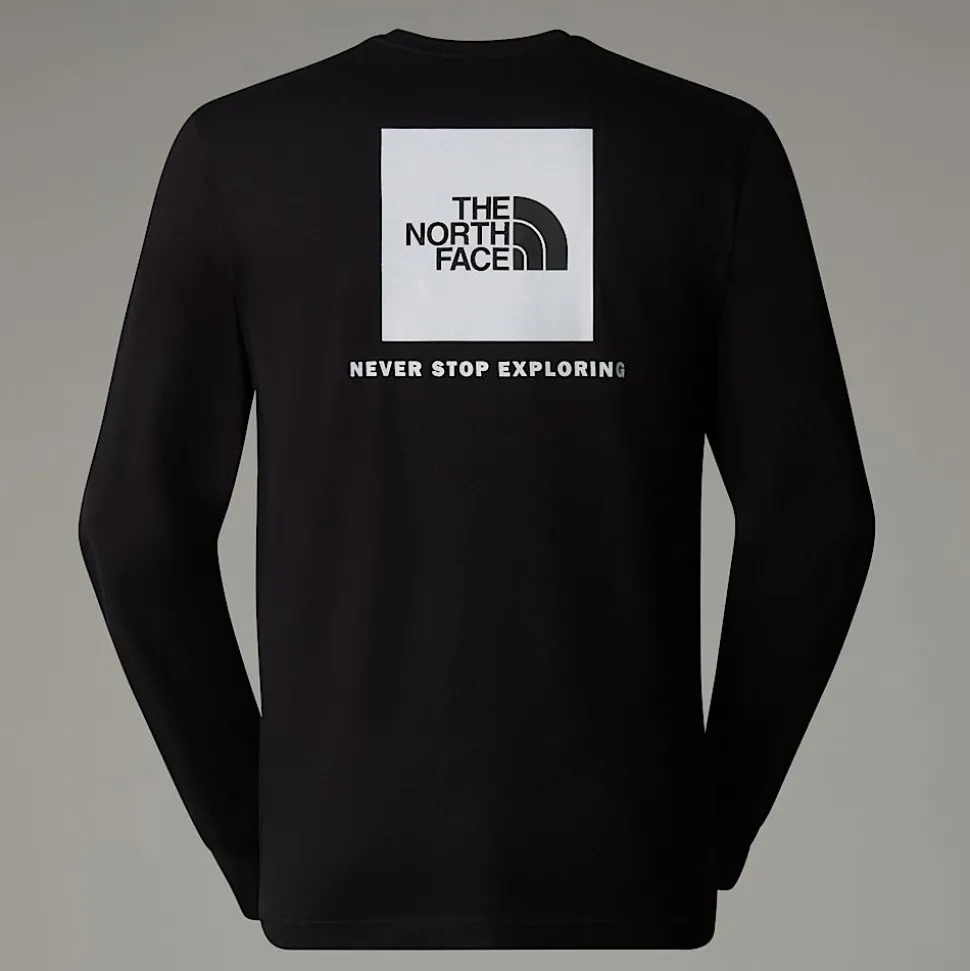 The North Face Męski T-shirt Z Długim Rękawem Redbox