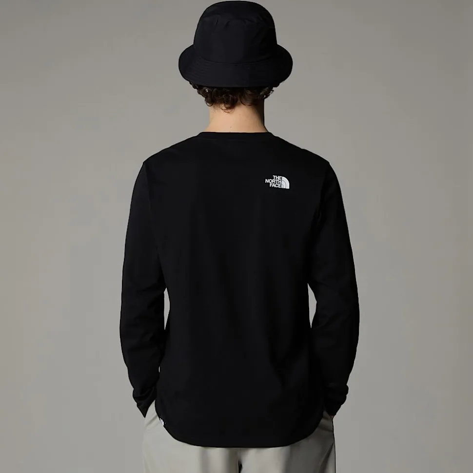 The North Face Męski T-shirt Z Długim Rękawem Simple Dome